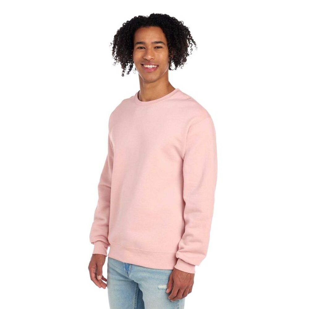 Jerzees Unisex Adult Nublend Sweatshirt / Blush Pink